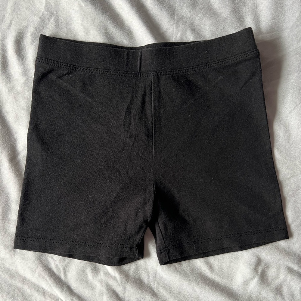 Gymboree Girls Black Spandex Shorts